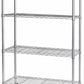 4 Tier Heavy Duty Steel Wire Shelving Storage Rack 36" x 14" x 56"