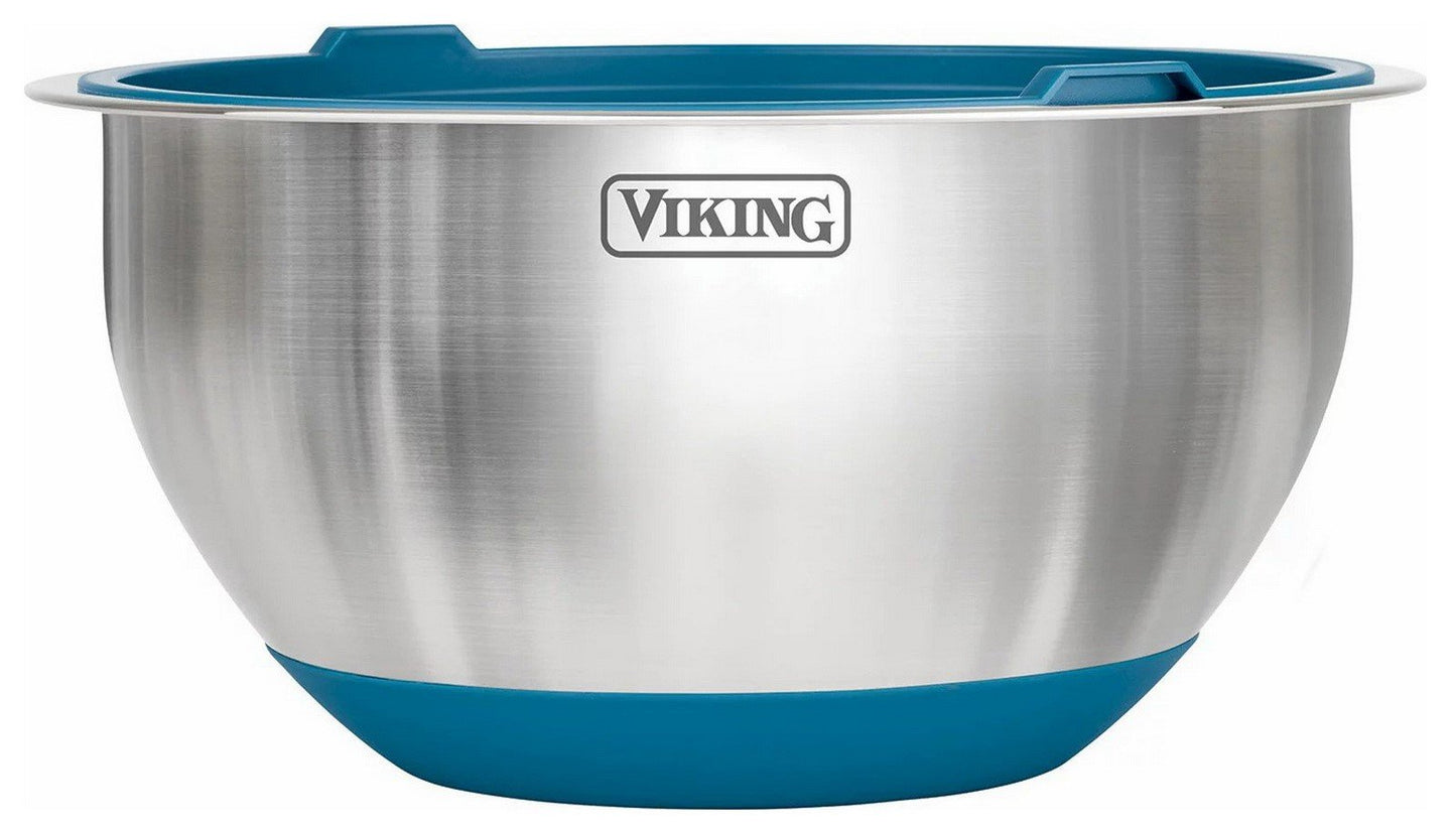 Viking 10-Piece Stainless Steel Lidded Mixing Prep and Serving Bowl Set