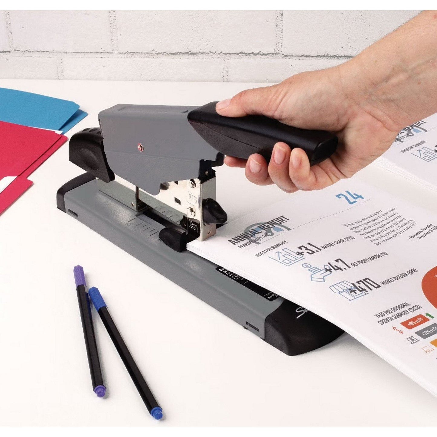 Swingline 160 Sheet Capacity Stapler Heavy-Duty High Capacity Multi Sheet