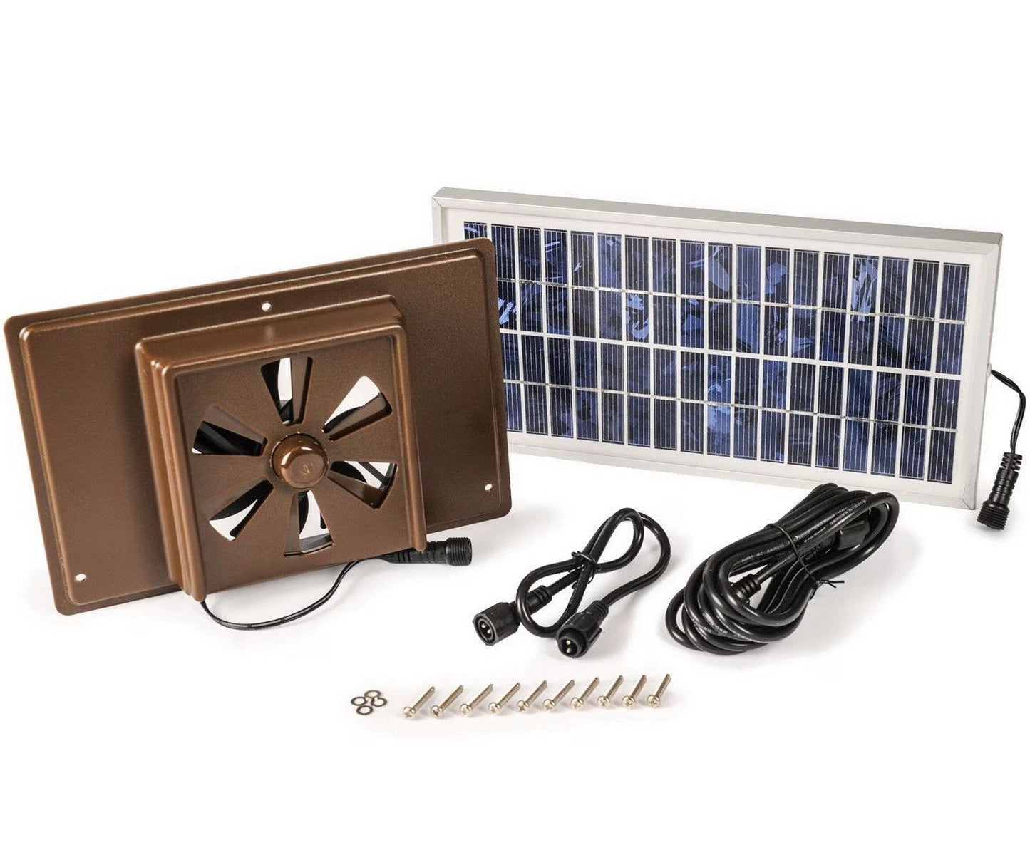 Large Doghouse Exhaust Vent Fan Solar Powered Palace Dog House Fan