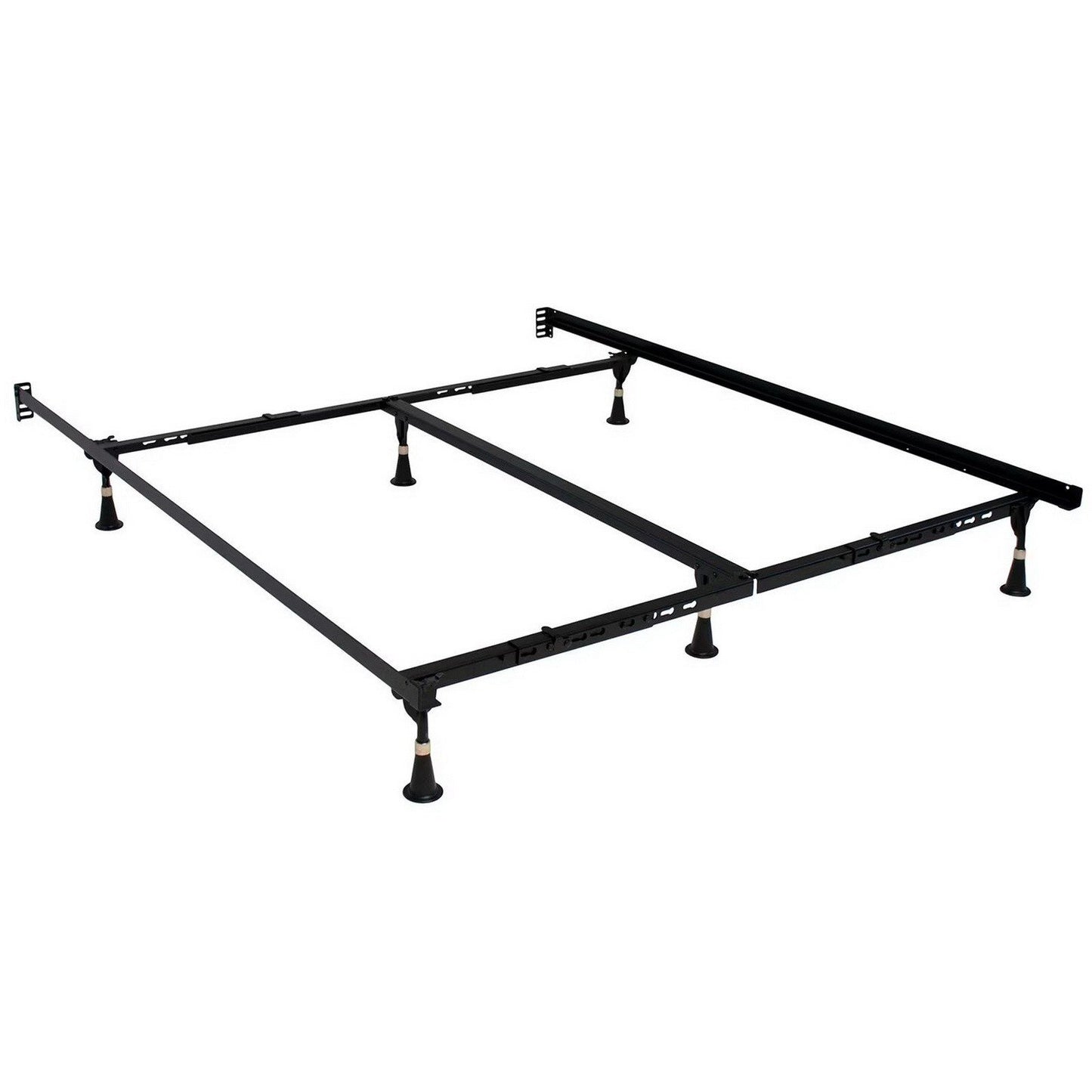 Adjustable Size Steel Bed Frame Twin Full Queen King Supreme Metal