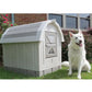 Insulated Dog House Large Doghouse Winter Dog Palace Med to Large Breed
