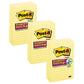 90 Sheet 4" x 6" Post-it Notes Super Sticky Note Pads Yellow 5 10 or 15 pack