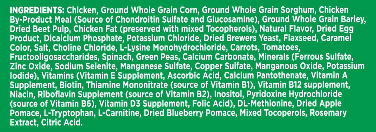 Iams Adult Dry Dog Food 50 lb ProActive Health Chicken Minichunks or Large Breed