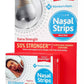 Pack of 44 Nasal Strips Extra Strength Tan Breath Easy Snoring Relief Right