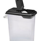 Pet Food Storage Bin Dispenser Plastic with Lid Dog Cat 32 Quart