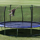 Skywalker 17' x 15' Oval Trampoline with Safety Enclosure 163 sq ft Jump Surface
