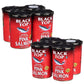 Black Top Premium Wild Alaska Pink Salmon Canned 4 8 or 12 Pack of 14.75 oz Cans