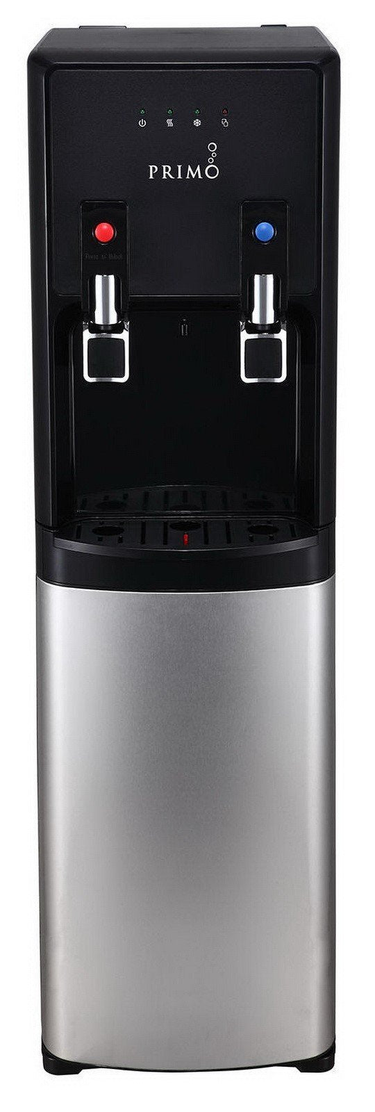 Primo 5 Gallon Hot & Cold Water Dispenser Bottom Load Stainless Steel
