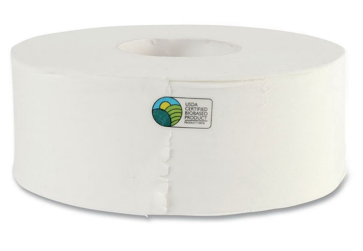 12 Jumbo Toilet Paper Rolls for Commercial Dispenser 2-Ply Boardwalk JRT