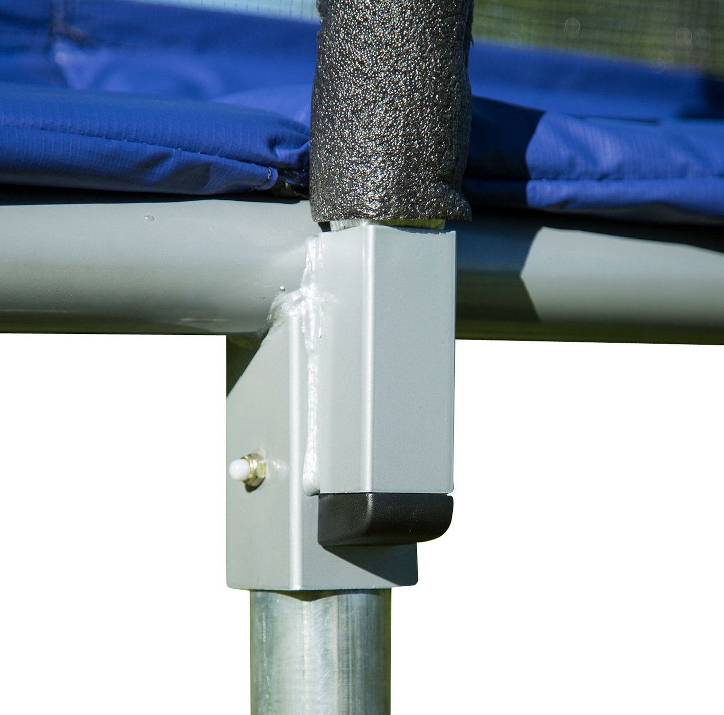 15' Skywalker Trampolines Square Trampoline with Safety Enclosure Blue
