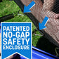 Skywalker Round Sports Arena 15' Trampoline with Basketball Goal Volleyball