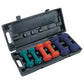 Marcy 2 3 & 5 Pound Neoprene Dumbbell Set Strength Training Weights Storage Case