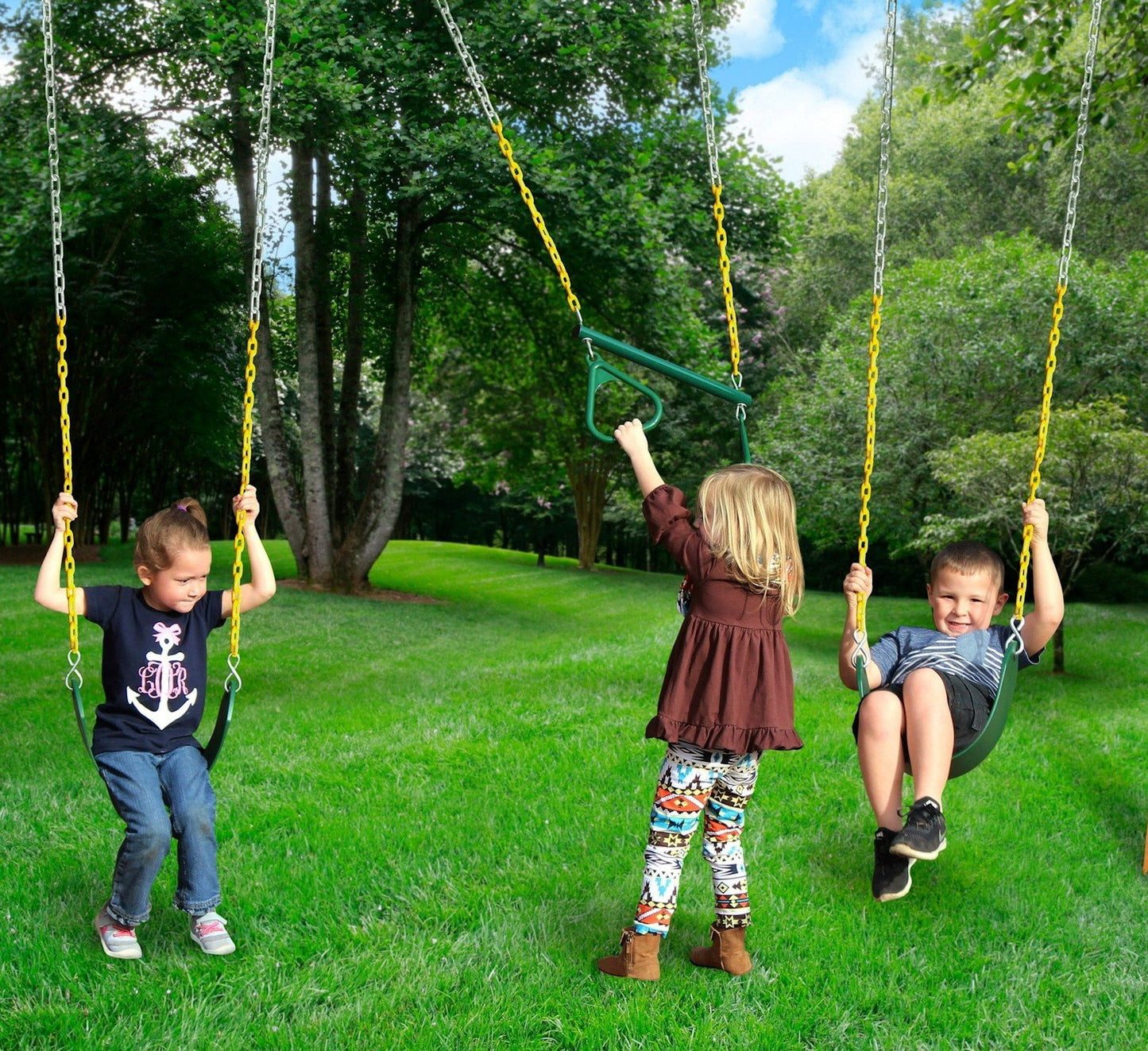 Gorilla Playset Huge Cedar Wood Wooden Swing Set 2 Slides Rock Wall Sandbox