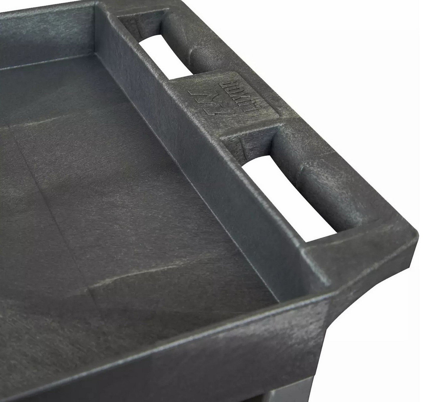 24" x 18" Heavy Duty Utility Cart 3 Deep Tub Shelves Home Garage Office Plastic