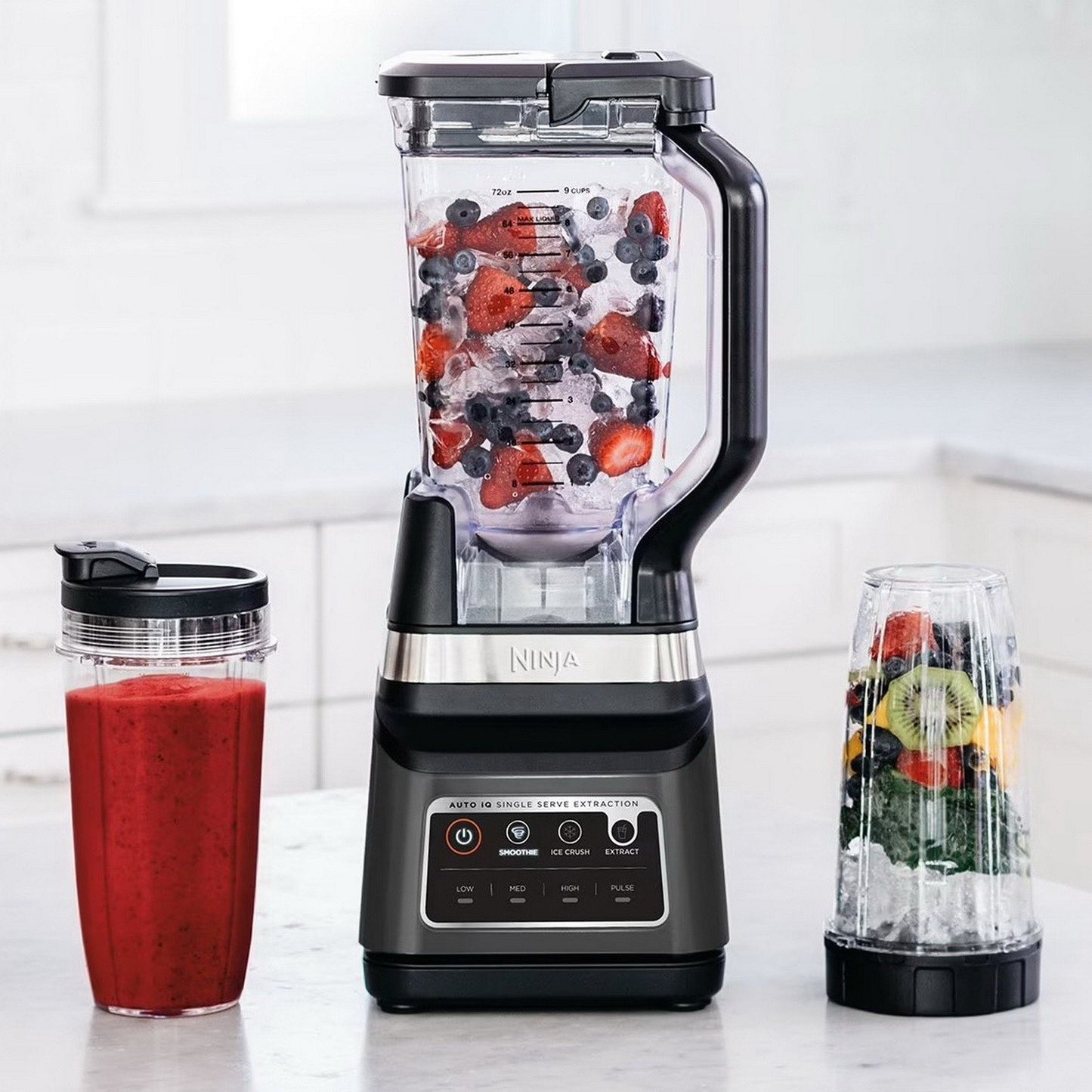 Ninja Professional Plus Blender DUO Auto-iQ Smoothie Maker Ice Crusher Extractor