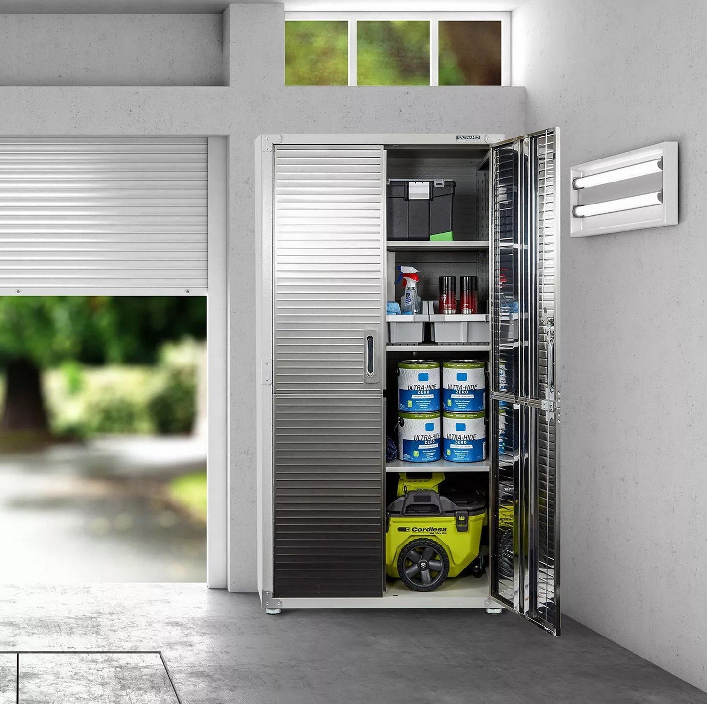 UltraHD 2-Door Lockable Storage Cabinet
