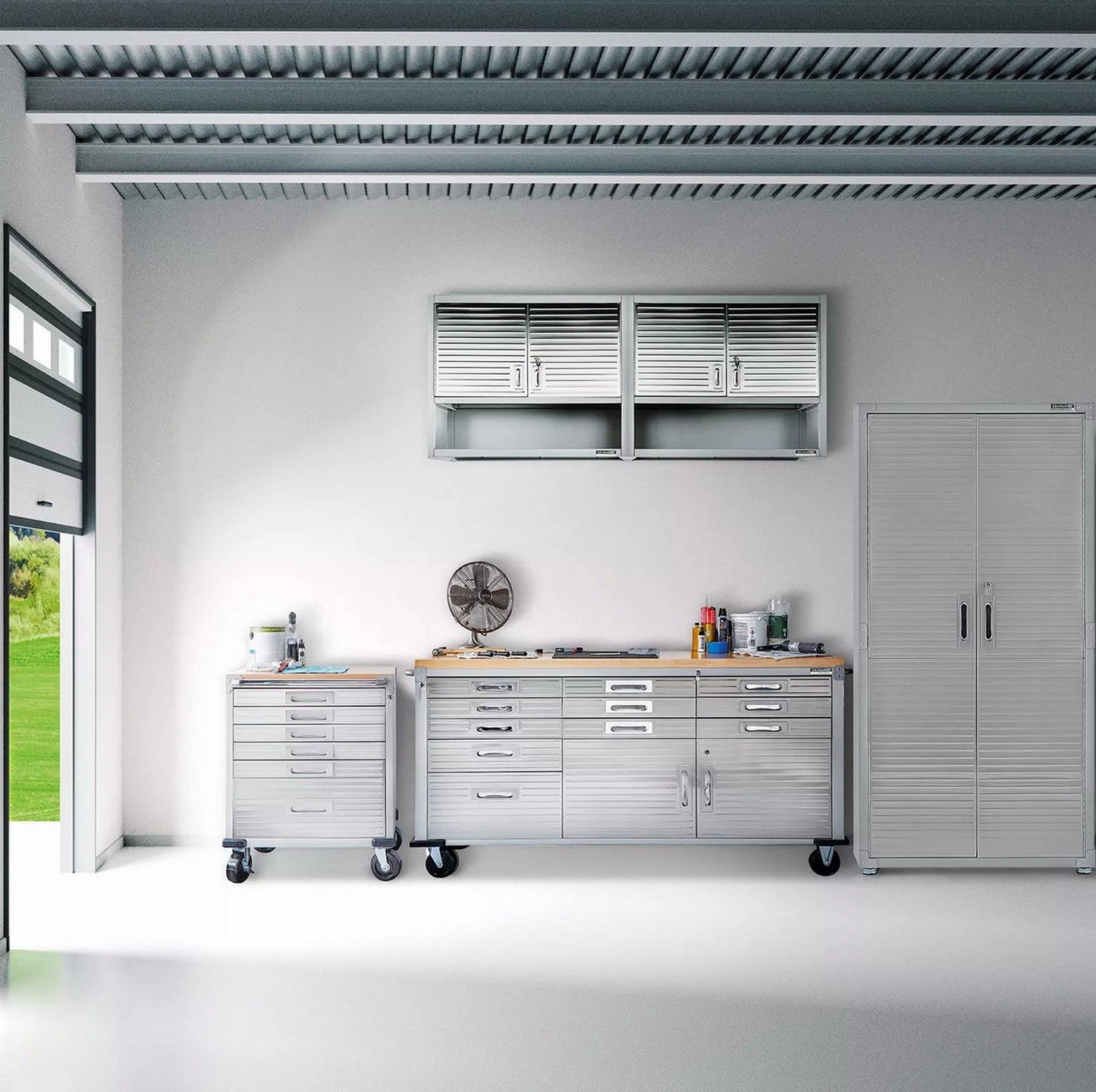 UltraHD 2-Door Lockable Storage Cabinet