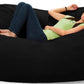 Comfy Sacks 6’ Memory Foam Bean Bag Chair Lounger Black Gray Navy Pink Red