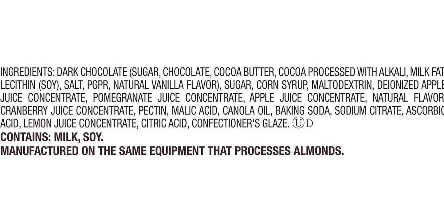 Brookside Dark Chocolate with Pomegranate Flavored Centers 1 2 or 3 32 oz bags