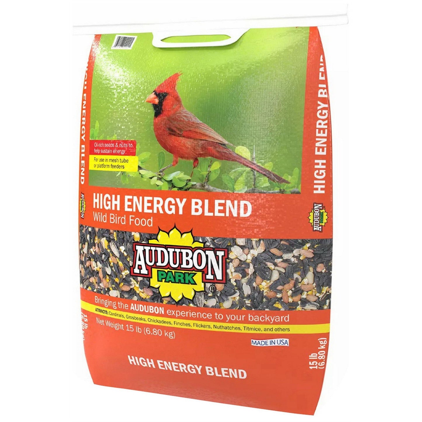 High Energy Blend Wild Bird Food Premium Mix of Seeds & Nuts 15 30 or 45 lbs