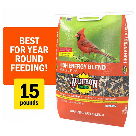 High Energy Blend Wild Bird Food Premium Mix of Seeds & Nuts 15 30 or 45 lbs
