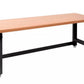 Adjustable Height Workbench Work Table Bench 72" Heavy Duty Wood Top Black