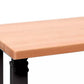 Adjustable Height Workbench Work Table Bench 72" Heavy Duty Wood Top Black
