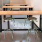 Adjustable Height Workbench Work Table Bench 72" Heavy Duty Wood Top Black