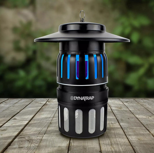 DynaTrap ½ Acre Mosquito Bug and Flying Insect Trap with 2 Replacement Bulbs
