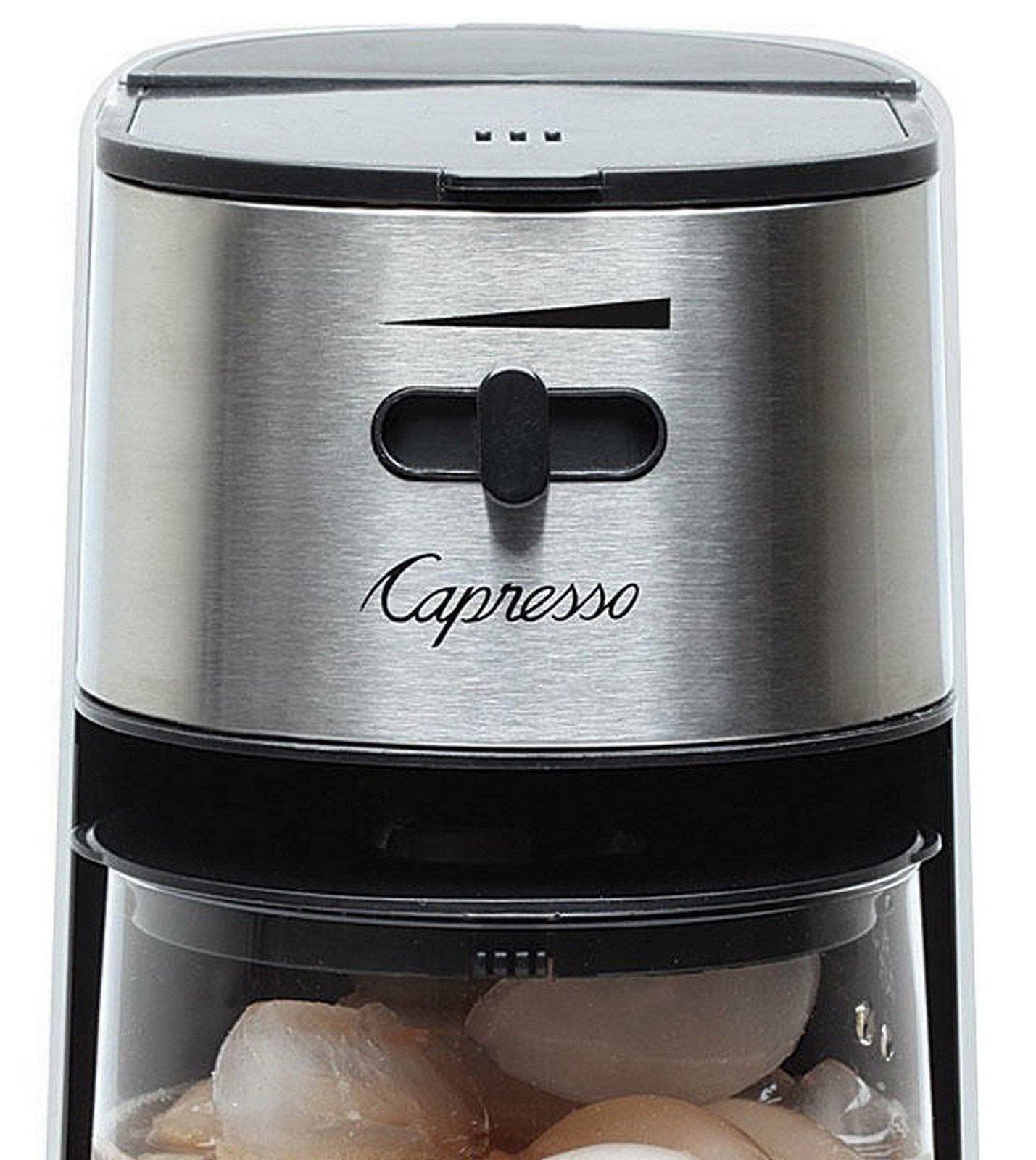 Capresso Stainless Steel Iced Tea Maker 80 oz Glass Pitcher One Button Operation