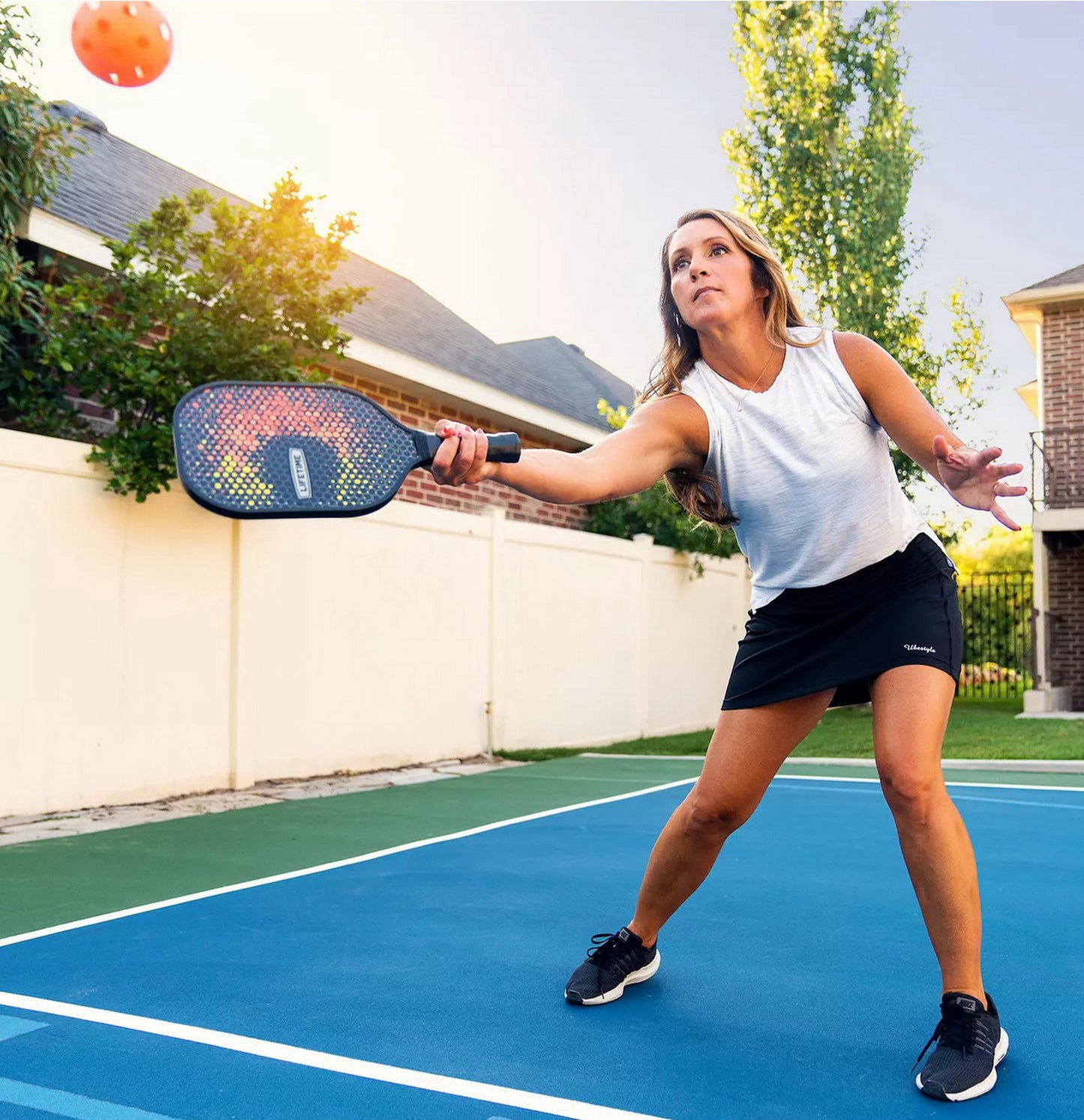 Lifetime Pickleball Paddle Set Pickle Ball with Carrying Case Cover