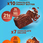 23 Pure Protein Energy Bars Chocolate Peanut Butter Caramel Gluten Free
