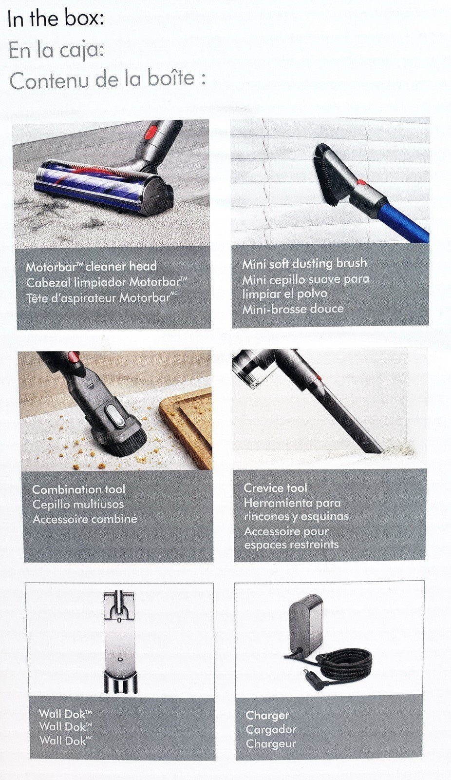 Dyson V8 Origin Extra Cordless Stick Vacuum Cleaner New In Box with Tools