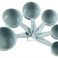 Nordic Ware Sea Glass Blue Measuring Cups and Measuring Spoons Set