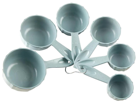 Nordic Ware Sea Glass Blue Measuring Cups and Measuring Spoons Set