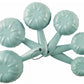 Nordic Ware Sea Glass Blue Measuring Cups and Measuring Spoons Set