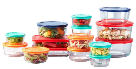 Pyrex 30 Piece Glass Food Storage Containers Simply Store Set