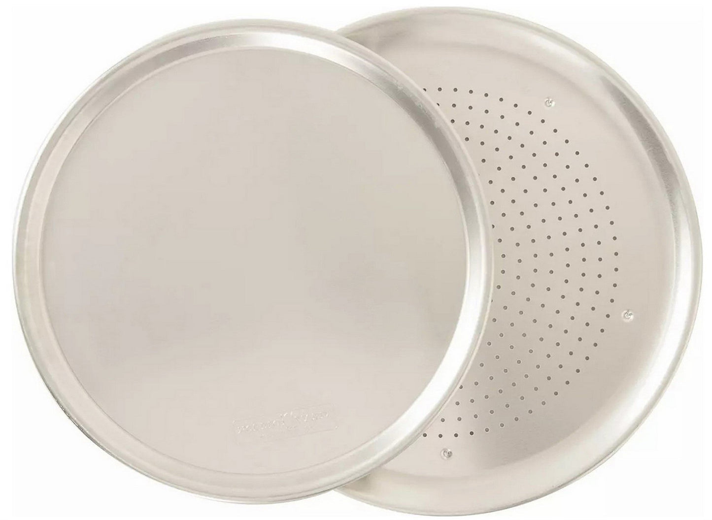 Nordic Ware Traditional and Crisper Pan Pizza, Set of 2