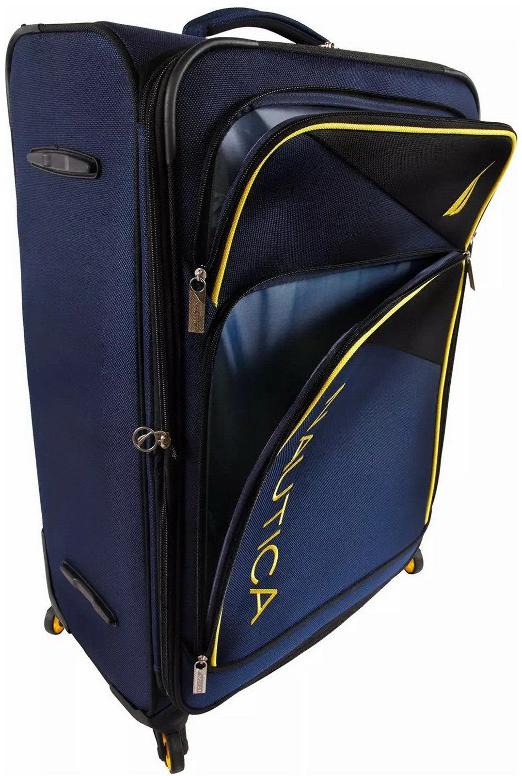 Nautica Soft Side Expandable Luggage Set 21" Carry-on 29" Spinner Suitcase