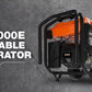 Generac Portable Gas Power Generator 8,000 Watts Electric Start and Cord