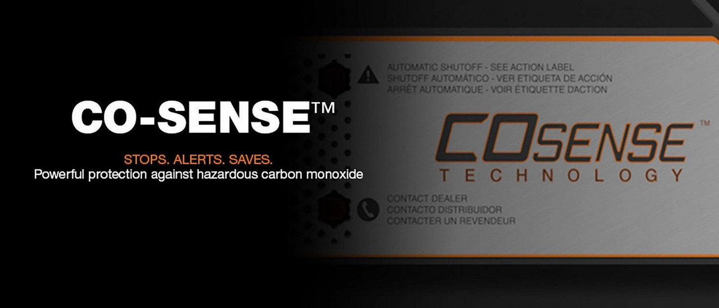 Generac Portable Gas Power Generator 8,000 Watts Electric Start and Cord