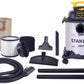 Stanley 6 Gallon Wet Dry Shop Vacuum 5.0 Peak HP Stainless Steel