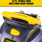 Stanley 6 Gallon Wet Dry Shop Vacuum 5.0 Peak HP Stainless Steel