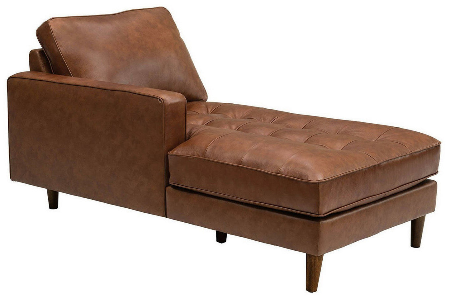 Top-Grain Leather Sectional L-Shaped Sofa Couch Chaise Living Room Furniture Set