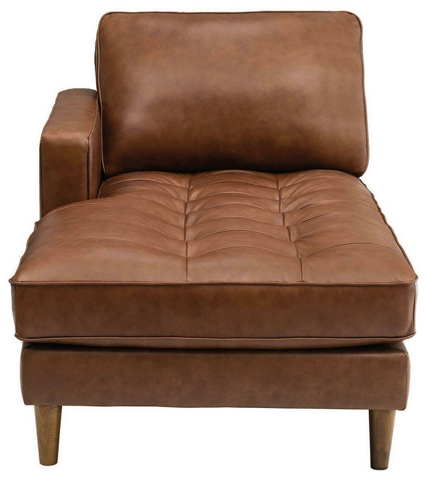 Top-Grain Leather Sectional L-Shaped Sofa Couch Chaise Living Room Furniture Set