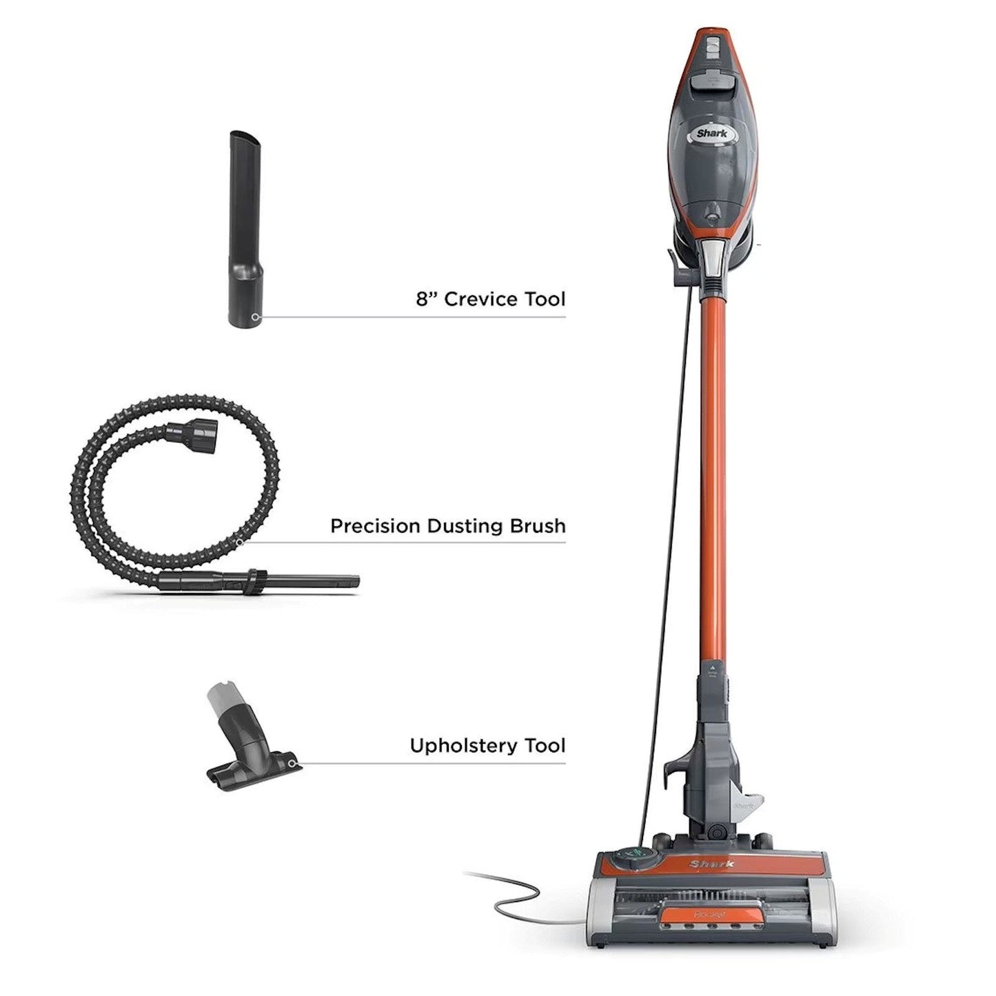 Shark Rocket Pro Corded Stick Vacuum Odor Neutralizer Technology Ultra Light