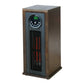 Infrared Electric Space Heater 23" Tower 1500 Watt Remote Control Wood Cabinet