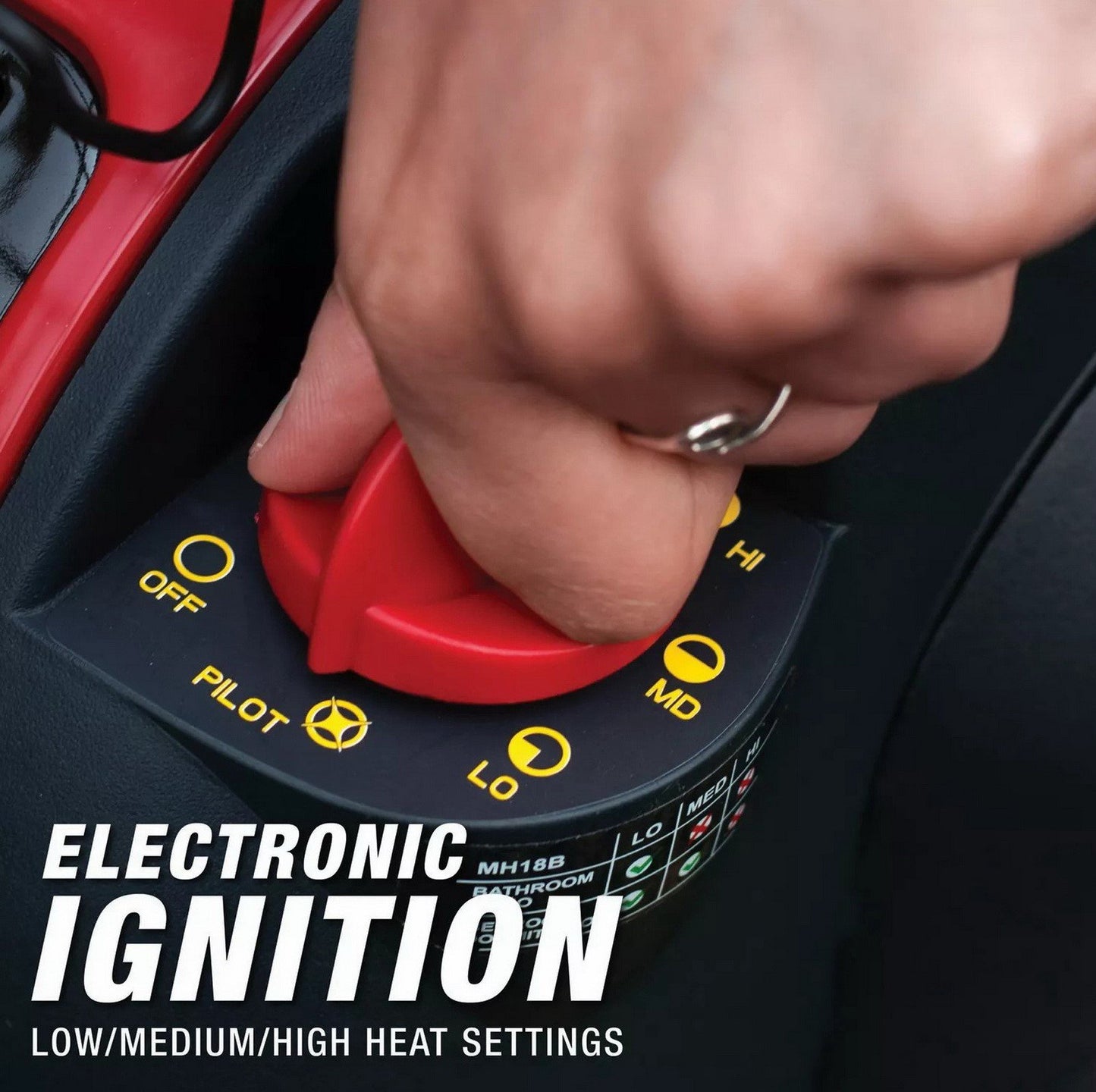 Mr. Heater Propane Space Heater 18,000 BTU Big Buddy Portable Radiant 450 sq ft