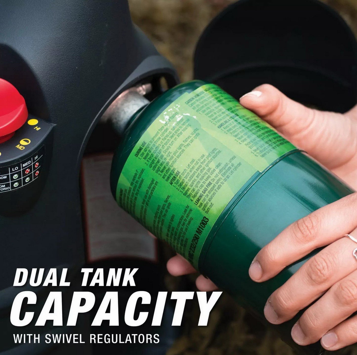 Mr. Heater Propane Space Heater 18,000 BTU Big Buddy Portable Radiant 450 sq ft